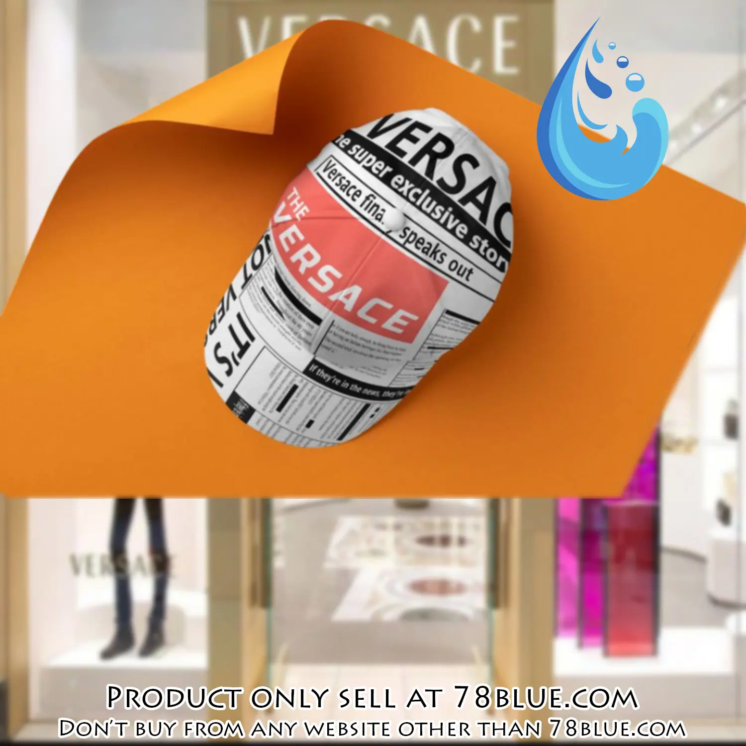 Versace luxury cap print 3d trending cap ctc1131 78b5850897